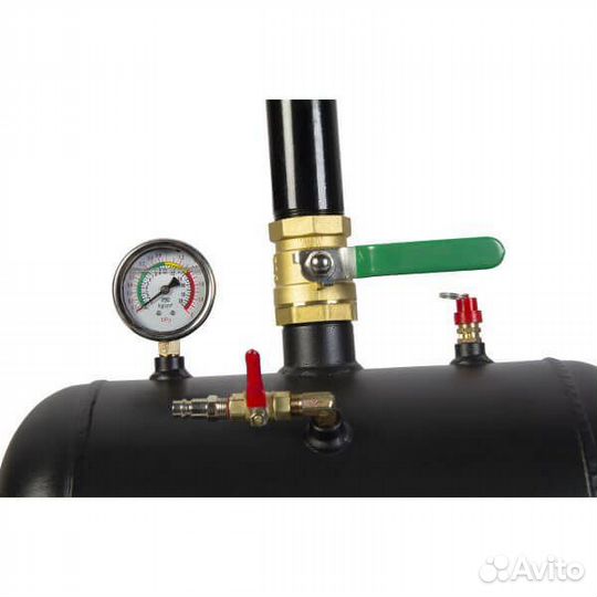 Бустер (ресивер) для взрывной накачки