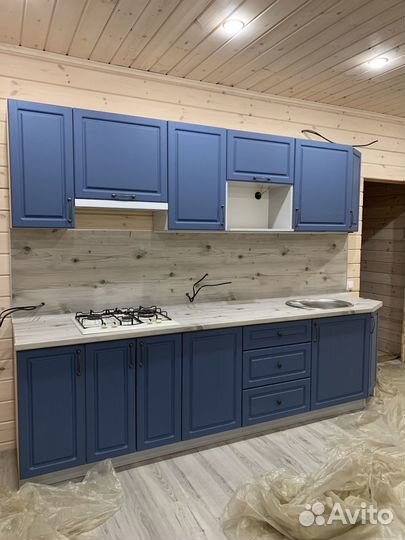 Кухонный гарнитур прямой (цена за всю кухню) ксп:1