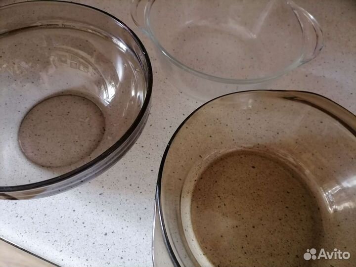 Стекло каленое чашка глубокая