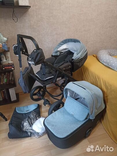 Коляска 2 в 1 adamex cortina