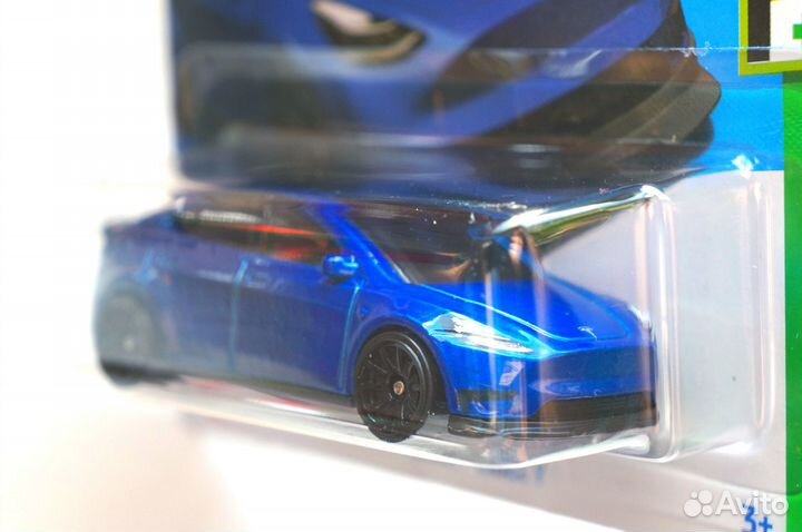 Hot Wheels Tesla Model Y (Blue)