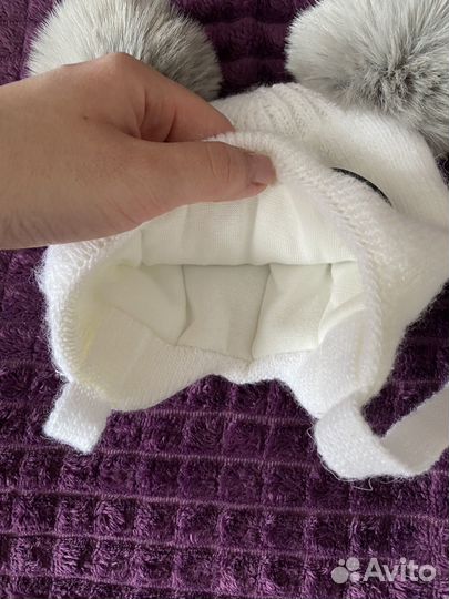 Шапка детская зимняя