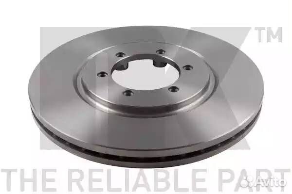 Диск тормозной ssang yong rexton 02- передний вент