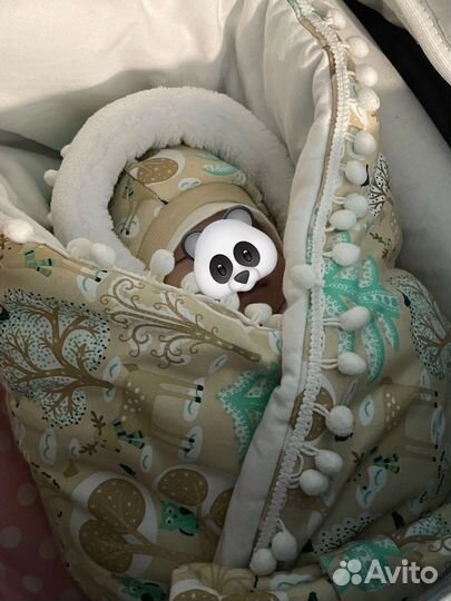 Конверт на выписку зимний