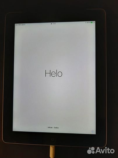 Планшет Apple iPad 4 (Model A1460) 4G LTE, коробка