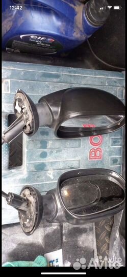 Боковые зеркала на renault logan 1