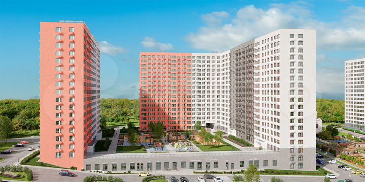 2-к. квартира, 69,6 м², 13/18 эт.