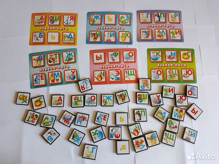 Пазлы, лото, магнитные буквы