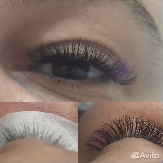 Наращивание ресниц, маникюр, педикюр