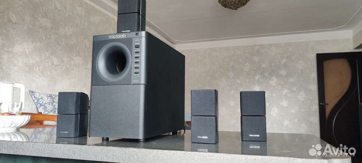 Колонки с сабвуфером Microlab x4/5.1