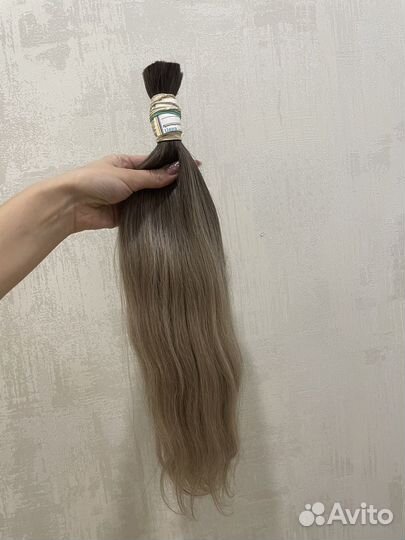 Волосы натуральные для наращивания 50 см