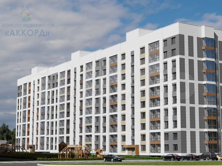 2-к. квартира, 44,9 м², 8/10 эт.