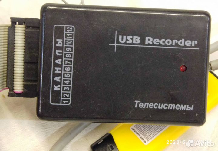 Запись телефонных переговоров для атс на 12 линий