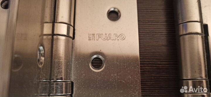 Петля универсальная fuaro 4BB 150x95x3 PB (латунь)