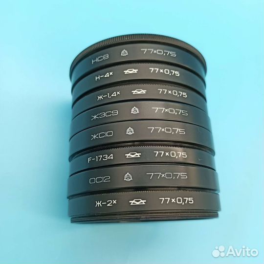 Набор Светофильтров 8шт.на 77мм