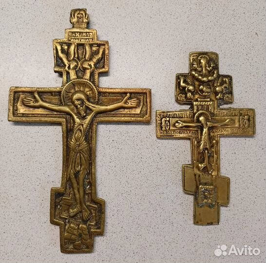 Латунные кресты, 19 век