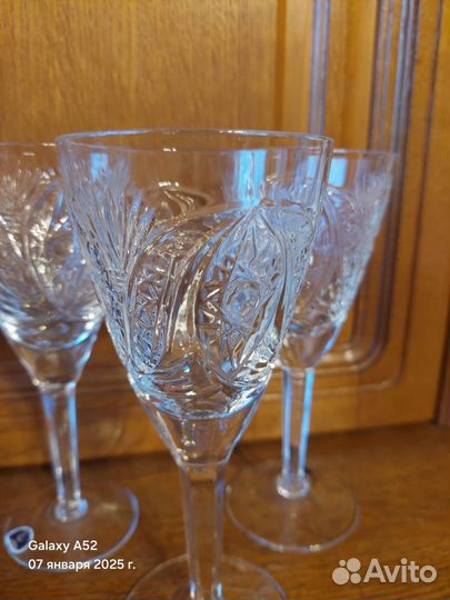 Хрустальные фужеры