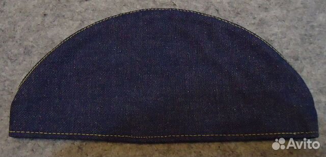 Пилотка джинсовая,СССР;для мальчиков и девочек