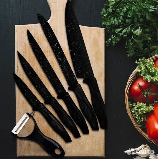 Новый набор ножей из 6 предметов