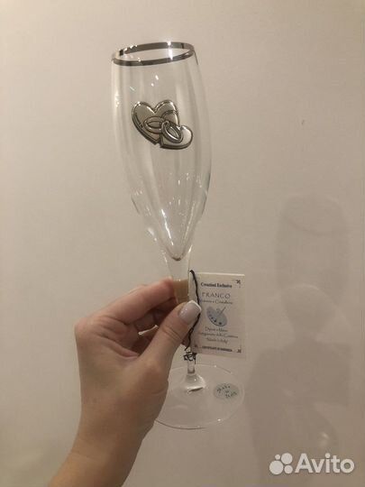 Свадебные фужеры на битье