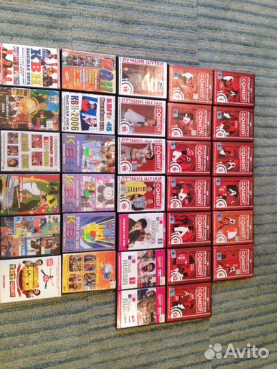 Подборка comedy и квн. 32 диска