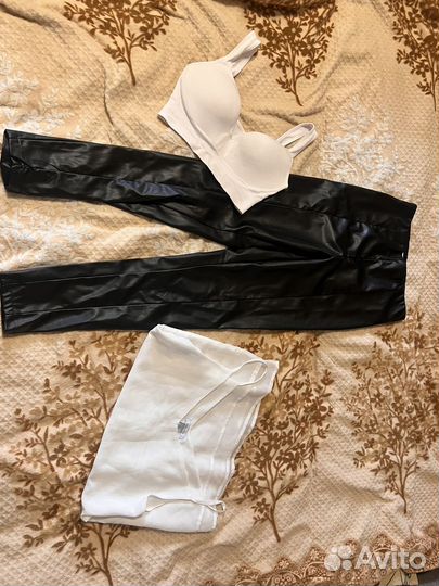 Новые кожаные штаны и топы
