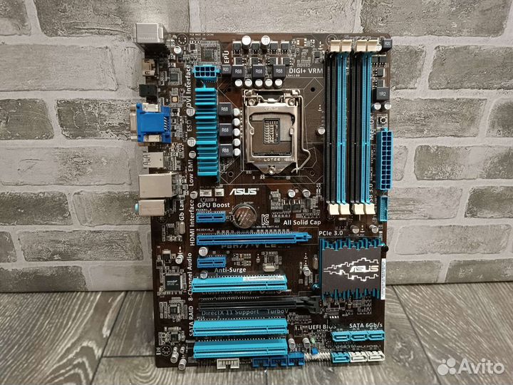 Материнская плата asus P8H77-V LE