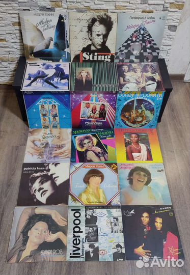 Виниловые пластинки поп,диско,шансон,эстрада