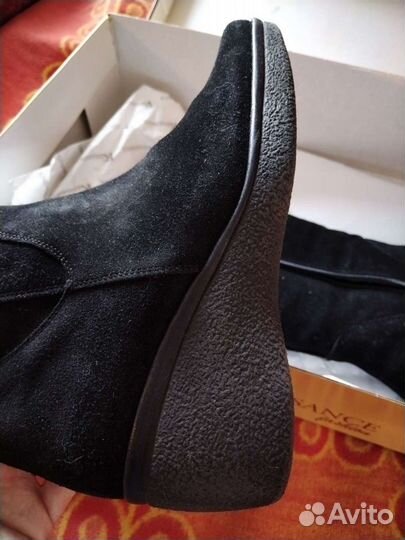 Сапоги зимние женские замшевые