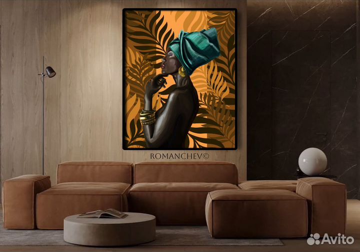 Интерьерные картины на холсте