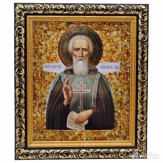 Иконы из янтаря