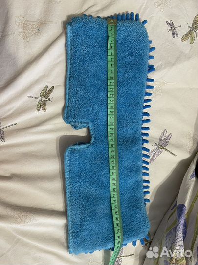 Тряпка для швабры на липучке