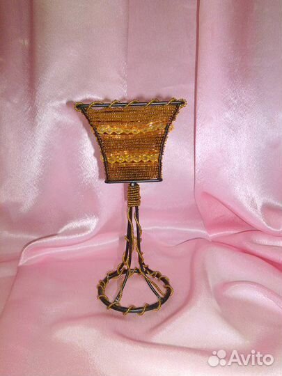 Подсвечник из бисера