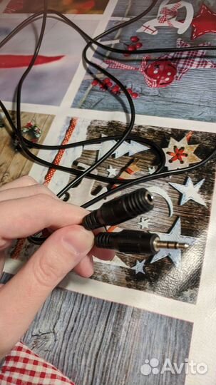 Удлинитель аудио кабеля Jack 3.5 mm
