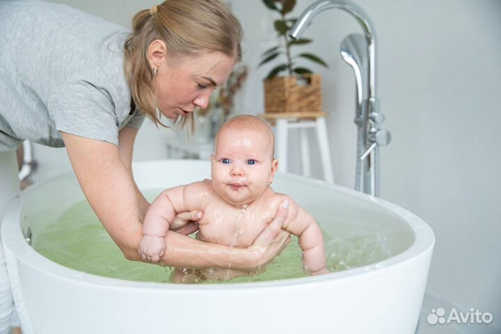 Грудничковое плавание дома