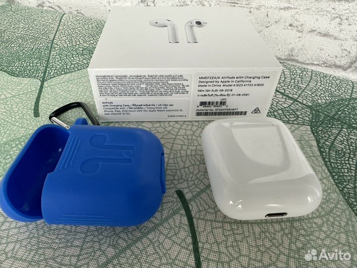 Наушники гарнитура Apple Airpods 1