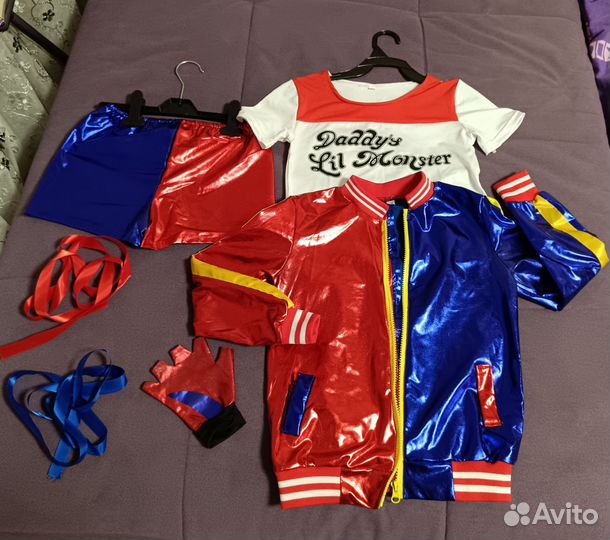 Костюм Харли Квин для девочки