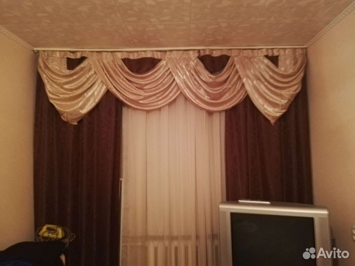 Шторы с ламбрекеном бу