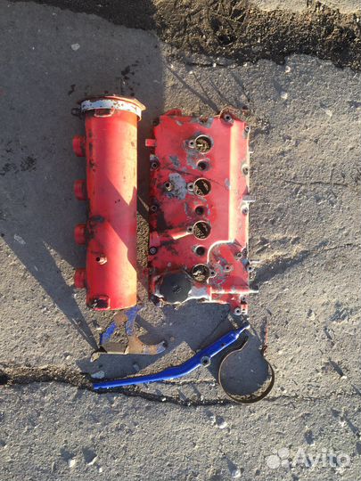 Ресивер и крышка клапанов V16 впуск стингер