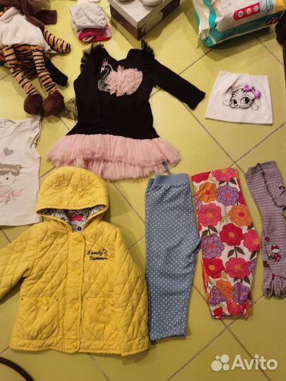 Вещи для девочки пакетом