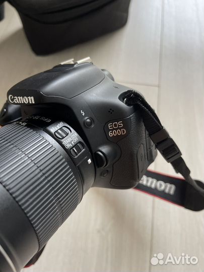 Зеркальный фотоаппарат canon 600d