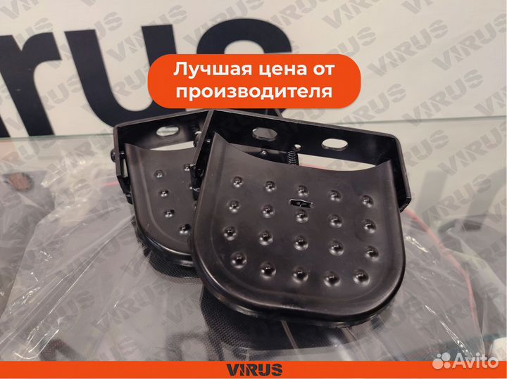 Подножки для заднего пассажира на электровелосипед