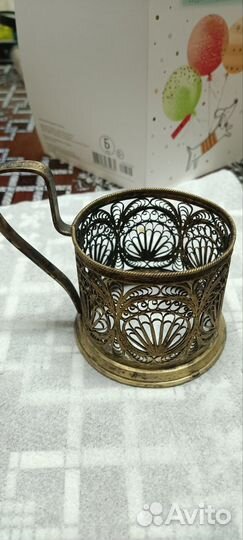 Подстаканники СССР скань