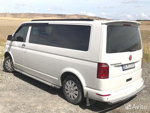 Рейлинги продольные на Volkswagen Caravelle T5 T6