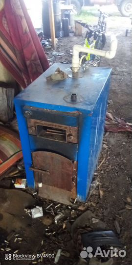 Дровяной котел бу