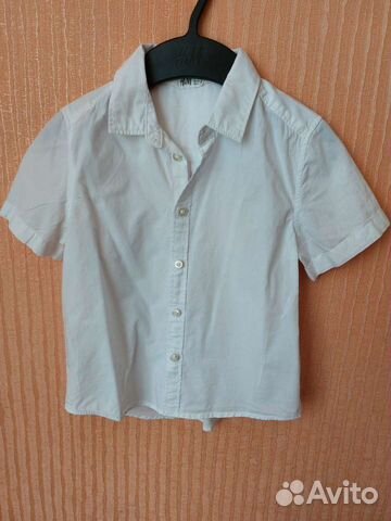 Рубашка белая, 110, H&M