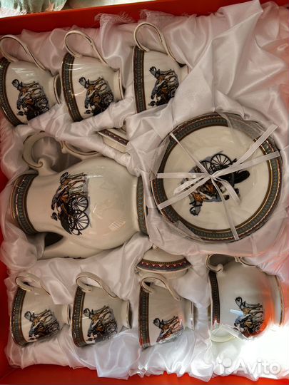 Чайный сервиз новый в коробке