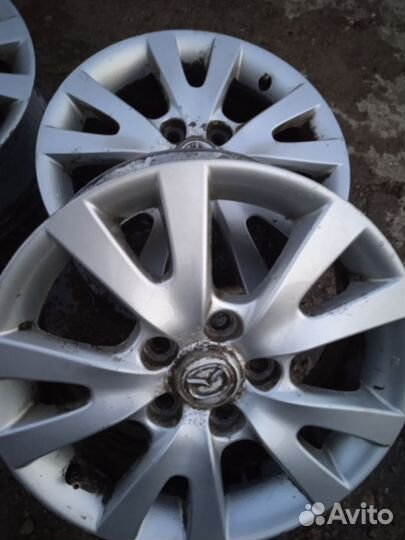 Литые диски на mazda 3 r16