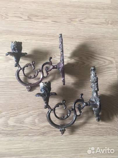 Подсвечники настенные (пара)