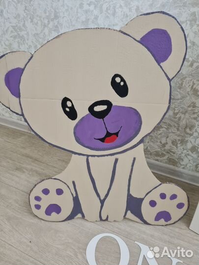 Кубики на день рождение декор